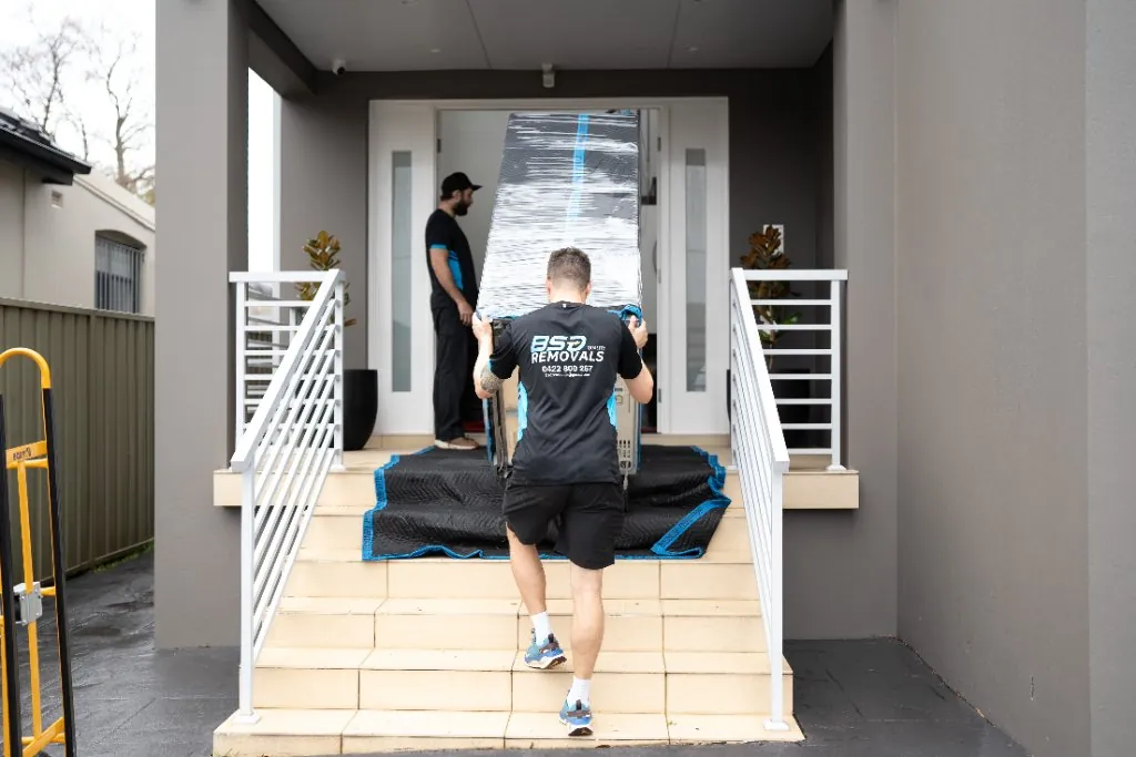 BSD Removals crew loading a move in Sydney